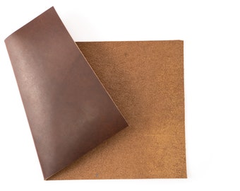 Medium Leather Panel | Horween Nut Brown Dublin