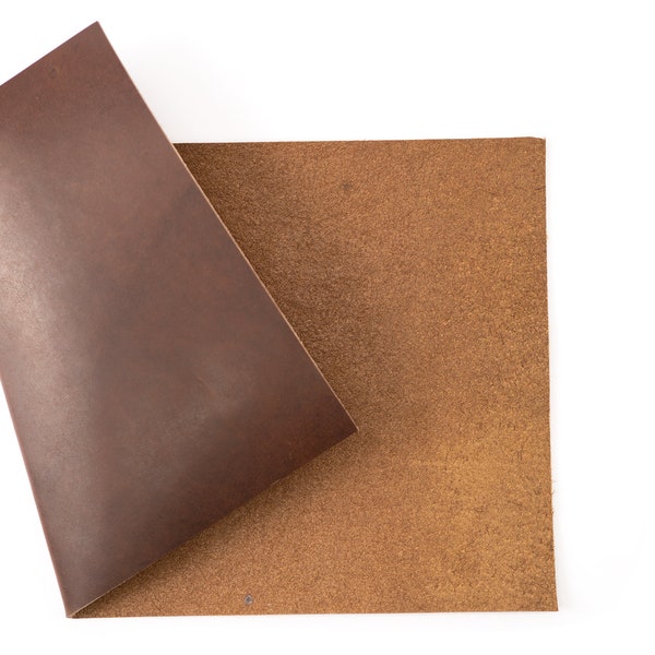 Medium Leather Panel | Horween Nut Brown Dublin