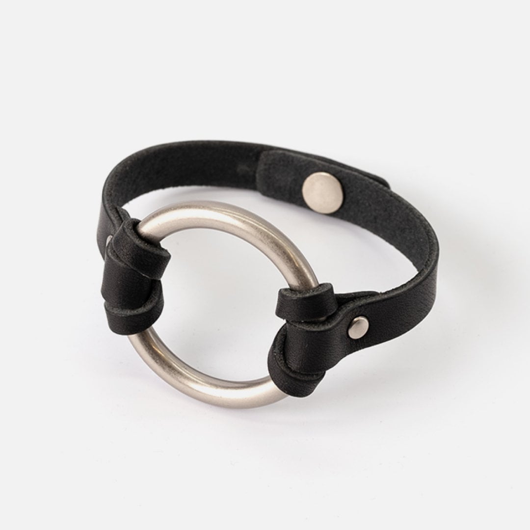 ブレスレット LANARCHIVE Woven O-Ring Bracelet Toscano Triple Row Rope Bracelet 14K