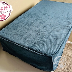 Glowforge Dust Cover, Custom Fit for Your Laser Printer, Protect from Dust & Debris, Durable Heavy-Duty Material, Ribbed Dark Teel