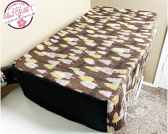 Dust Cover compatible with Glowforge Pro, Plus, Basic Models, tree themed