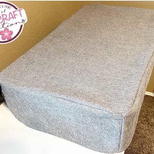 Glowforge Dust Cover, Custom Fit for Your Laser Printer, Protect from Dust & Debris, Heavy-Duty Fabric Material, Dark Gray Heavy Weight