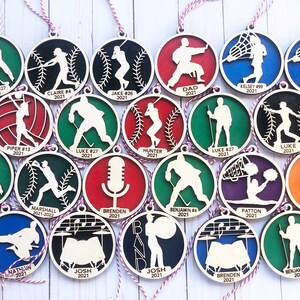 Color Guard Ornament Personalized, Color Guard Ornament, Color Guard Gift, Color Guard Christmas Ornament, Laser Cut Ornament image 10