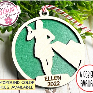 Color Guard Ornament Personalized, Color Guard Ornament, Color Guard Gift, Color Guard Christmas Ornament, Laser Cut Ornament image 4