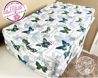 Dust Cover compatible with Glowforge Pro, Plus, Basic Models, Butterfly themed