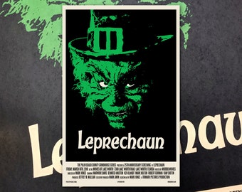 Leprechaun 11"x17" Movie Poster Art Print Shockarama Horror Film Screening Warwick Davis St Patrick's Day