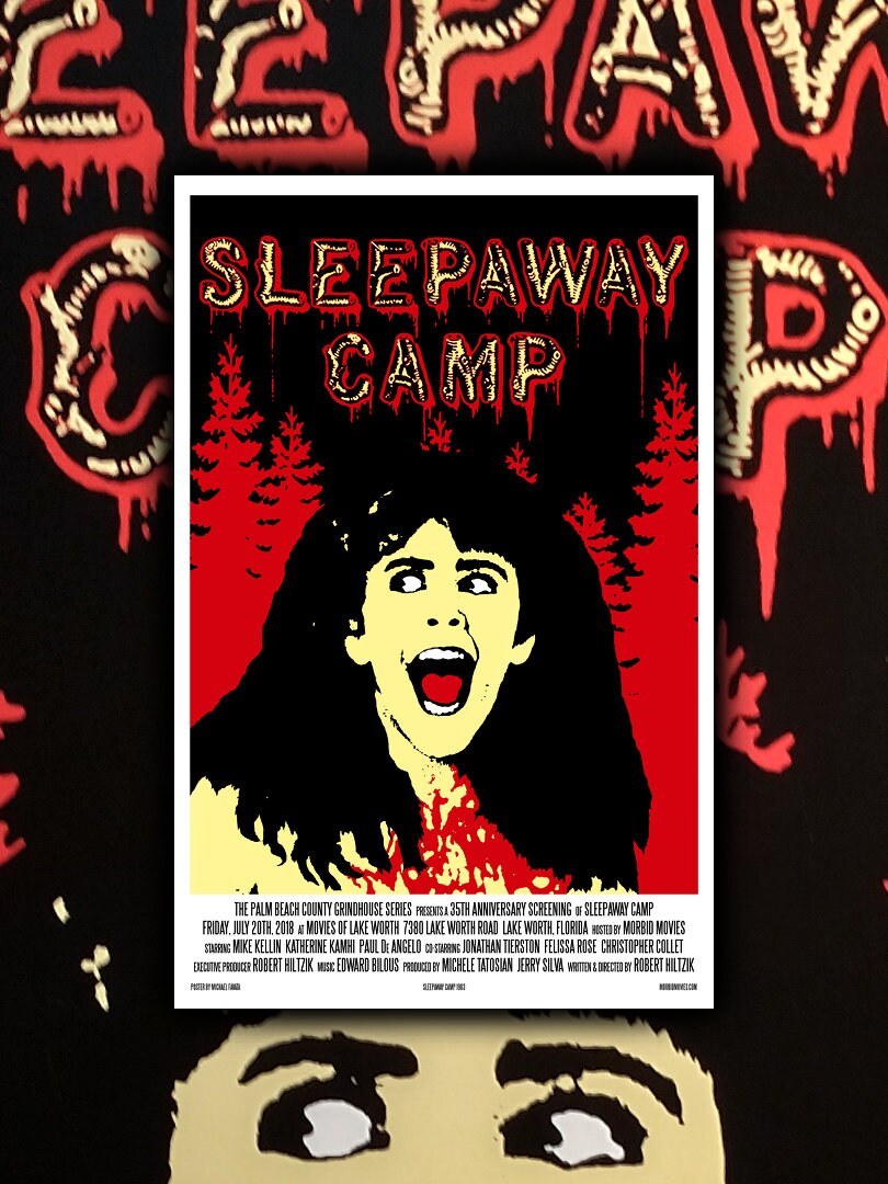 Sleepaway Camp Poster 11x17 Art Print 1983 HORROR Film Etsy