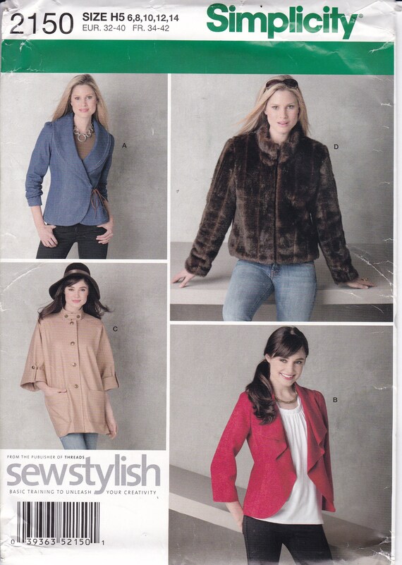 V9094 Vogue Sewing Pattern 9094 Wardrobe Misses/' Jackets Top Dress Pants Outfit