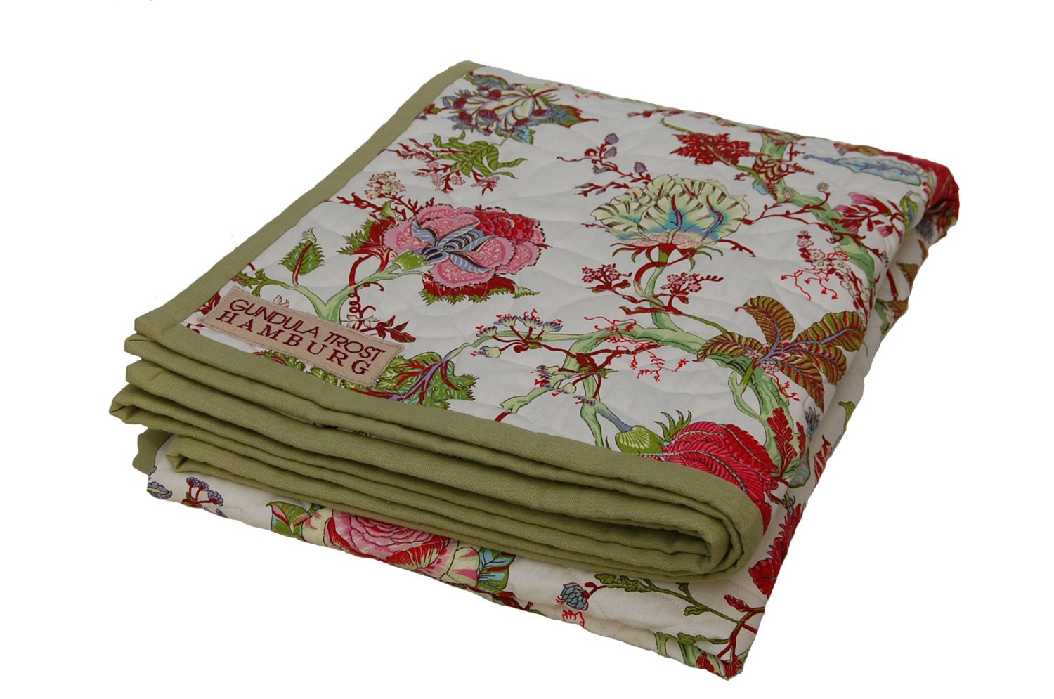 FLORICIA Boutis Quilt French Boutis French quilts quilt Etsy