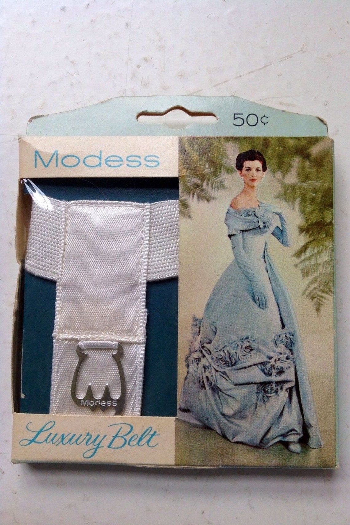 Vintage New Modess Luxury Sanitary Napkin Belt Etsy