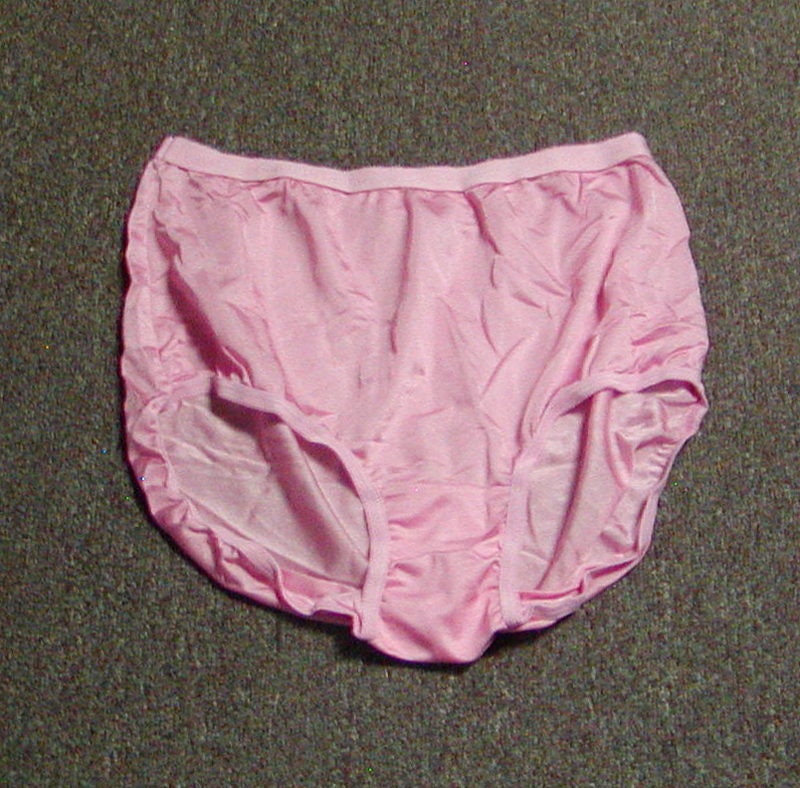 New Luxurious Comfort Choice 100 Nylon Full Coverage Brief Panty Pale