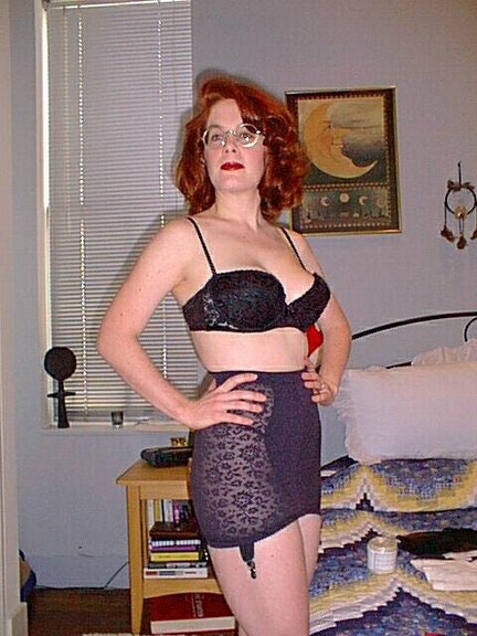 Full Length Open Bottom Girdle, Totally Curvy