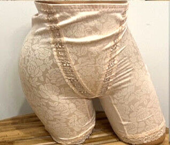Flexnit Vtg 60s NEW High Waist Long Leg Garter Belts Lace Girdle Panties S  25-26 