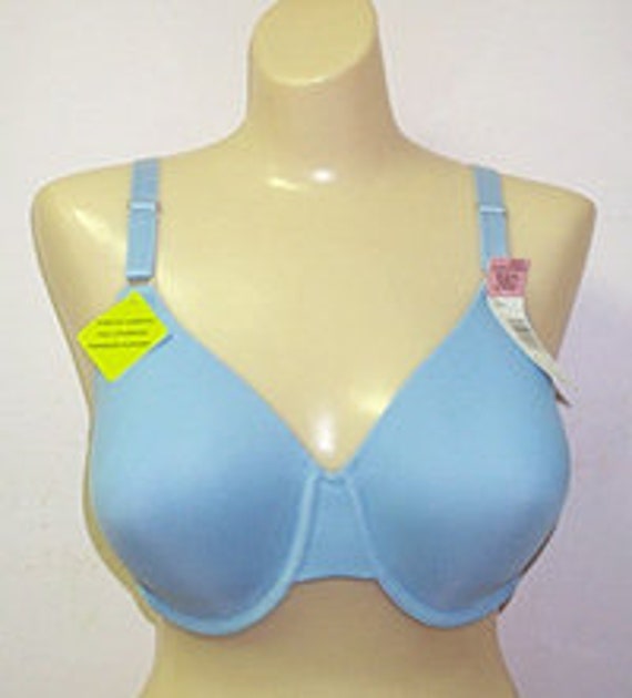 Vintage New With Tags Maidenform Seamless Full Support Underwire Bra Baby  Blue 40C 