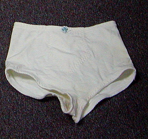 Vintage panty girdle white - Gem