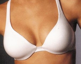 Vinatge New with tags Bali Down Time Cool Stretch T Back Underwire Bra White 34d