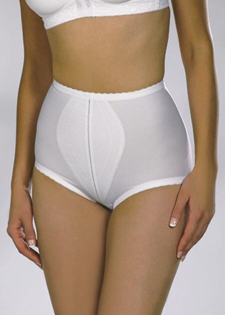 Vintage New Crown-ette Firm Control Power-nette Lace Panty Girdle Brief  White Small 26 -  Canada