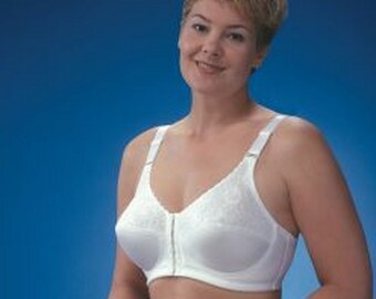 Vintage New Bali Double Support Full Support Soft Cup Bra Snow White 40D -   Hong Kong