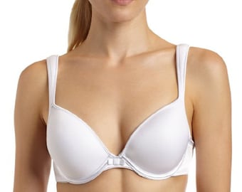 Vintage New With Tags Bali Seductive Curves Full Figure Front Close  Underwire Bra White 40D -  Denmark