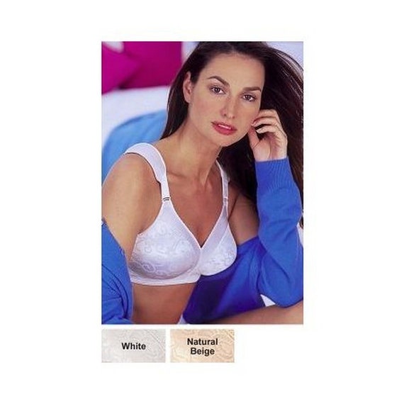 Vintage New With Tags Playtex 18 Hour Floral Deluster Gel Comfort Strap  Full Support Wire Free Bra White 36C -  New Zealand