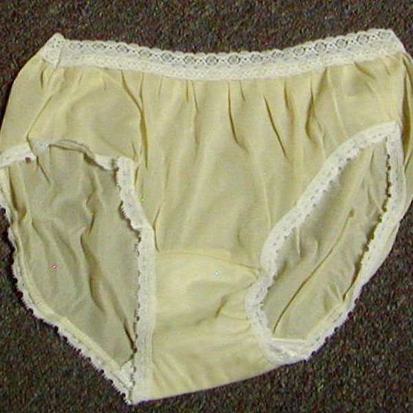 Nylon Full Cut Panties Etsy UK