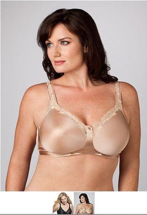 Vintage New Catherins's Serenada Full Support Wire Free Bra Beige 40DD -   Canada