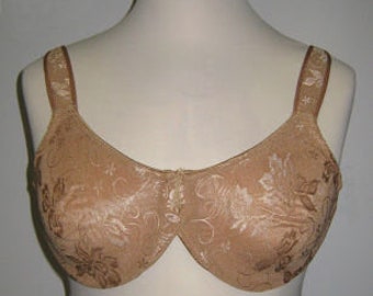 Vintage New Lane Bryant's Amoureuse Jacquard Ganzfigur Bügel BH BH Weiß