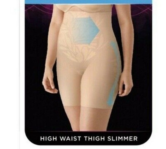 Maidenform Flexees Firm Control High Waist Brief Panty Body Beige Small  2526 