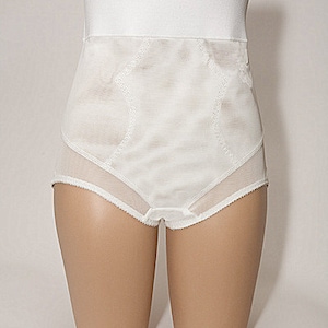 Vintage New with tags Cortlalnd High Waist Firm Control Brief White