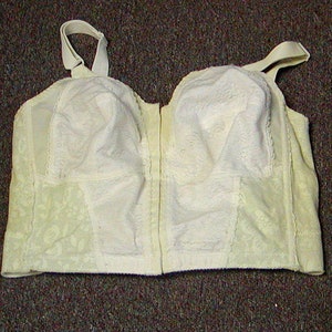 Vintage Playtex 18 Hour Spanette Full Figure Longline Front Close Wireless  Bra White 40B -  Denmark