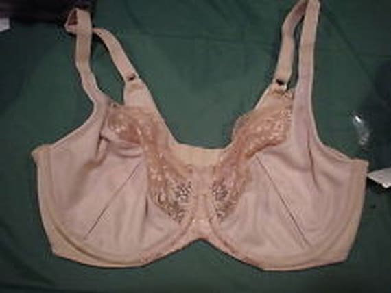 Vintage Lilyette Comfort Lace Full Figure Minimizer Underwire Bra