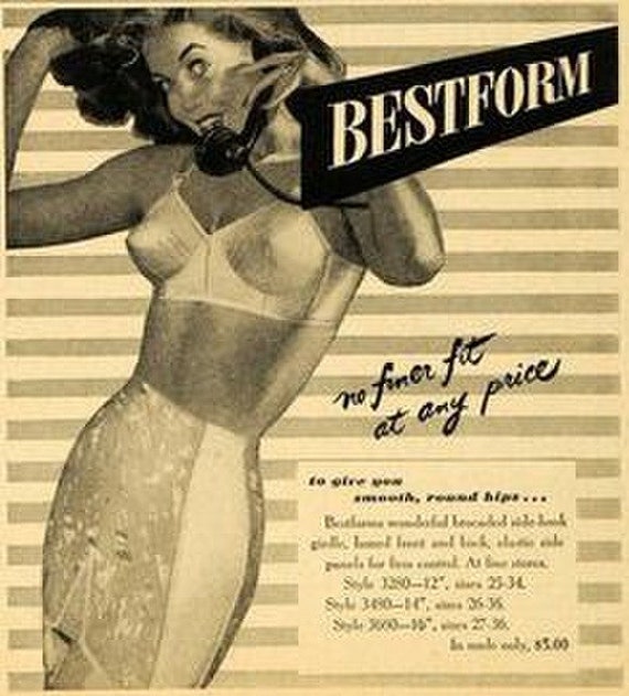 Vintage  New with tags Bestform Firm Control Open… - image 6