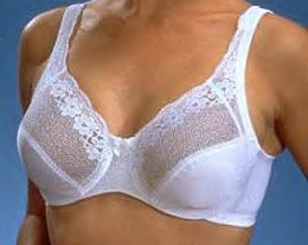 Vintage New With Tags Bali Double Support Spa Closure Full Support Wire  Free Bra Candlglow Ivory 38B 