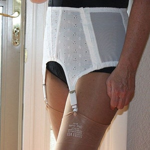 Garter top belt etsy