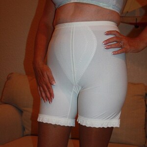 Vintage Playtex I Can't Believe It's a Girdle Firm Control Long Leg Panty  Girdle Without Garters White Medium 2728 -  Sweden