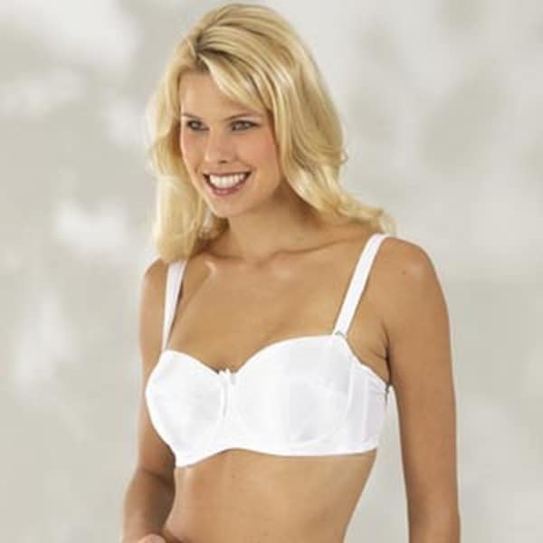 Vintage  New J.C. Penney's Delicates Classic Full Support Underwire Convertible Bra White 40D