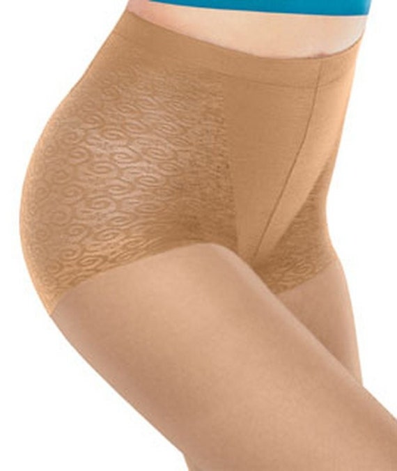 Vintage New L'eggs Body Beautiful Shaping Pantyhose Nude Size A