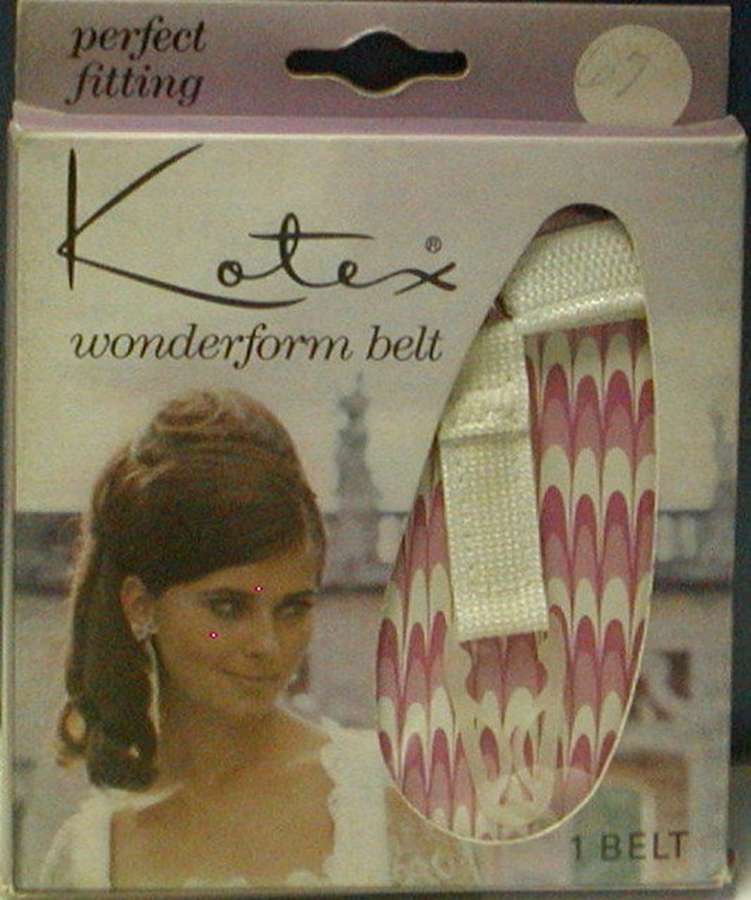 Vintage New Kotex Luxury Sanitary Napkin Belt & One Dozen 12 Etsy