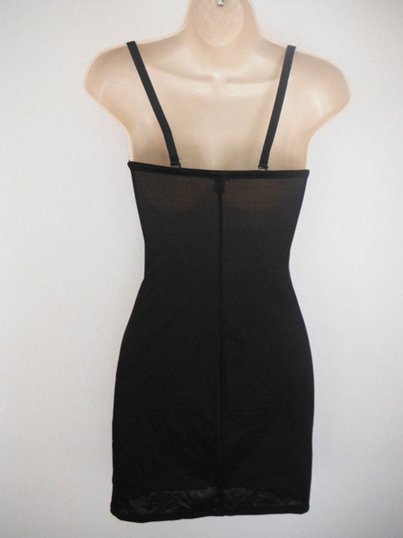 Nip Tuck and Boost black vintage shapewear slip size 38C - $18