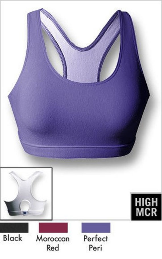 Vintage New With Tags Champion Action Tech Sports Bra Periwinkle