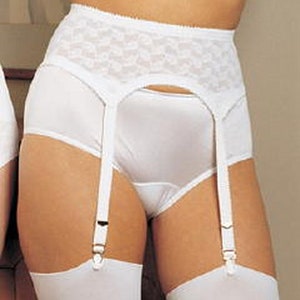 Flexnit Vintage Open Bottom Garter Girdle 