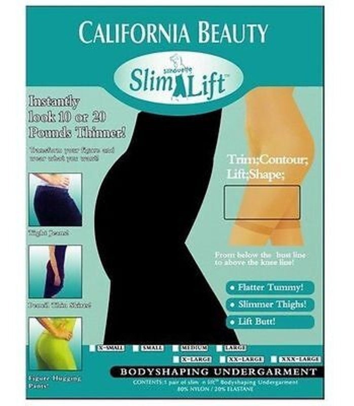 California' Beauty Slim N Lift California Beauty Bodyshaping Undergarment  Black -  Canada