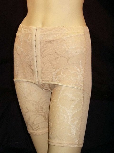 Vintage New Cupid Floral Deluster Firm Control Panty Girdle Brief