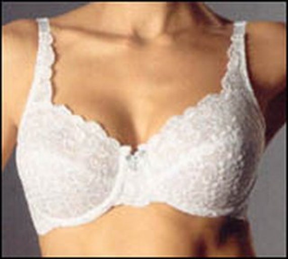 3314 - Bali Lace Desire Embroidered Underwire Bra No-Slip Straps