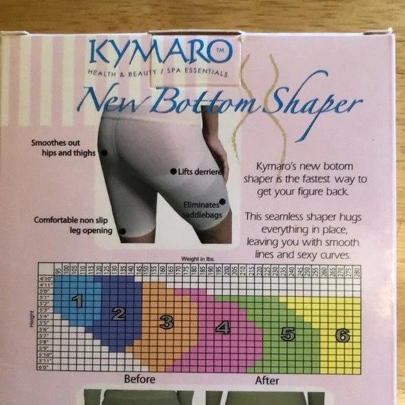 Vintage New Kymaro Firm Control Bottom Shaper Nude Sz 2X 