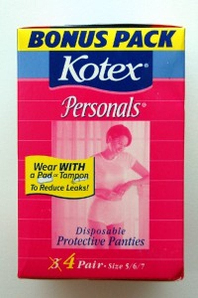 KOTEX postpartum underwear-Absorbent panties for women after