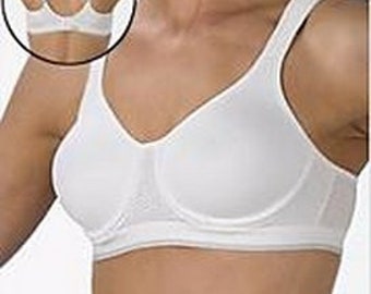 Vintage New with tags Champion Women's Double Dry Gel Strap Underwire Sports Bra Rose Buff 40DD