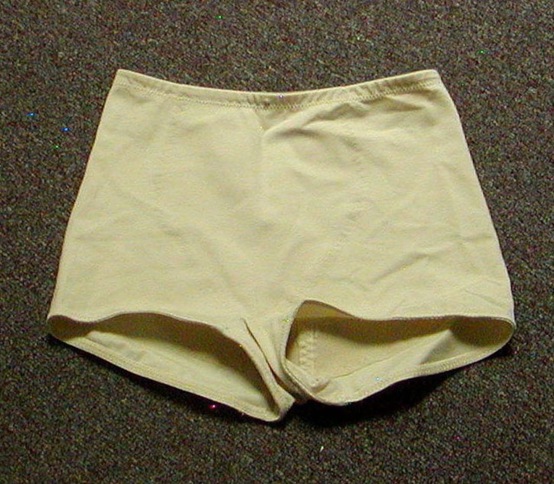 Vintage New Dr. Rey Firm Control Boy Leg Panty Girdle Brief Beige
