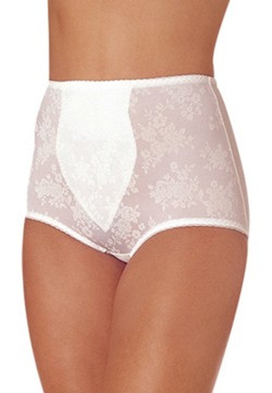 Vintage New Cupid Floral Deluster Light Control Panty Girdle Brief White  Medium 27 28 -  Canada