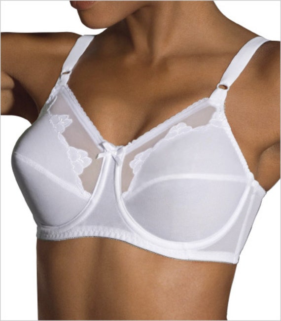 Bali 0180 180 Flower Bra Underwire White